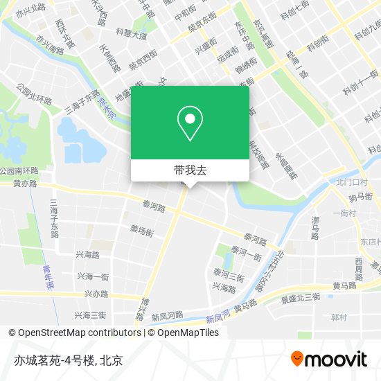 亦城茗苑-4号楼地图