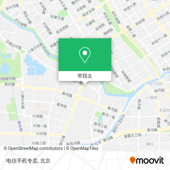 电信手机专卖地图