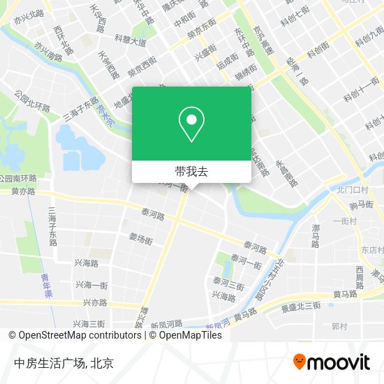 中房生活广场地图