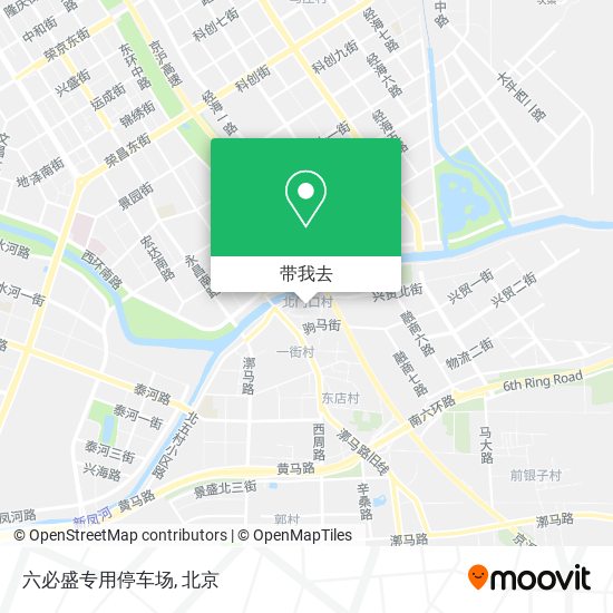 六必盛专用停车场地图