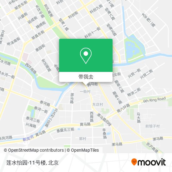 莲水怡园-11号楼地图