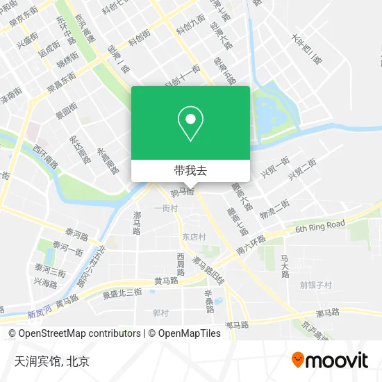 天润宾馆地图