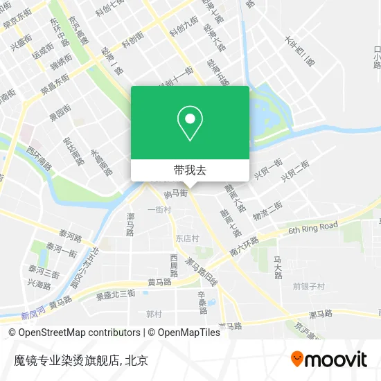 魔镜专业染烫旗舰店地图