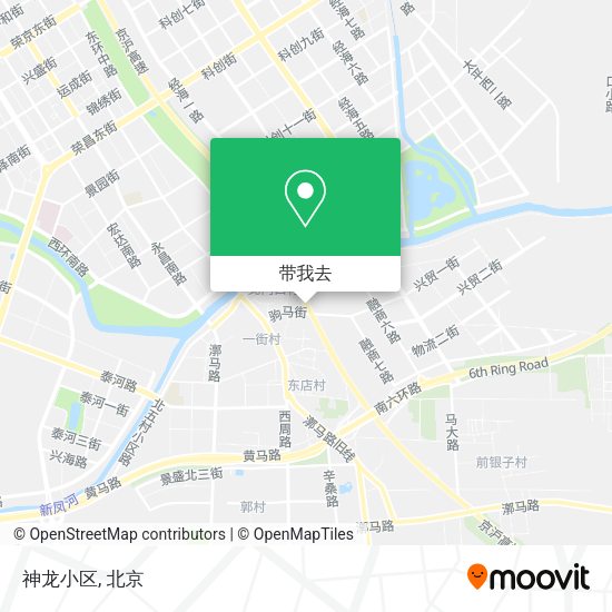 神龙小区地图