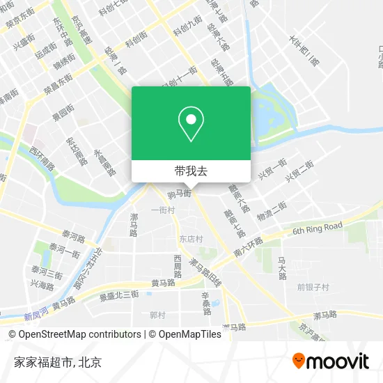 家家福超市地图