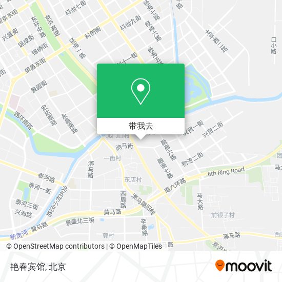 艳春宾馆地图