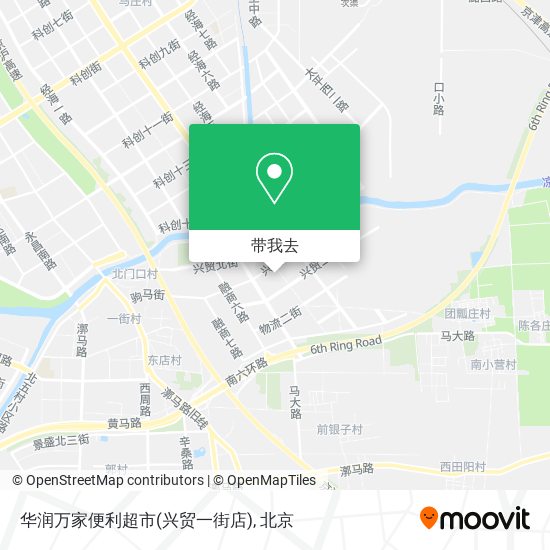 华润万家便利超市(兴贸一街店)地图