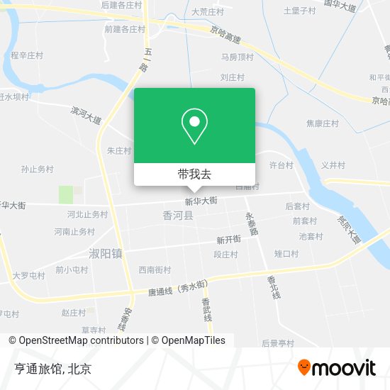 亨通旅馆地图