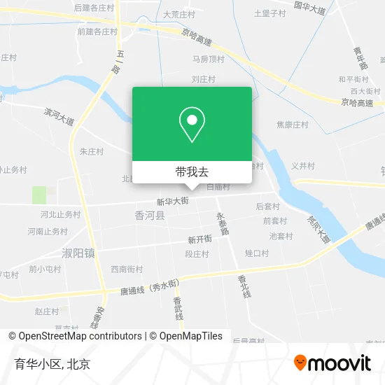 育华小区地图