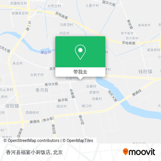 香河县福宴小厨饭店地图