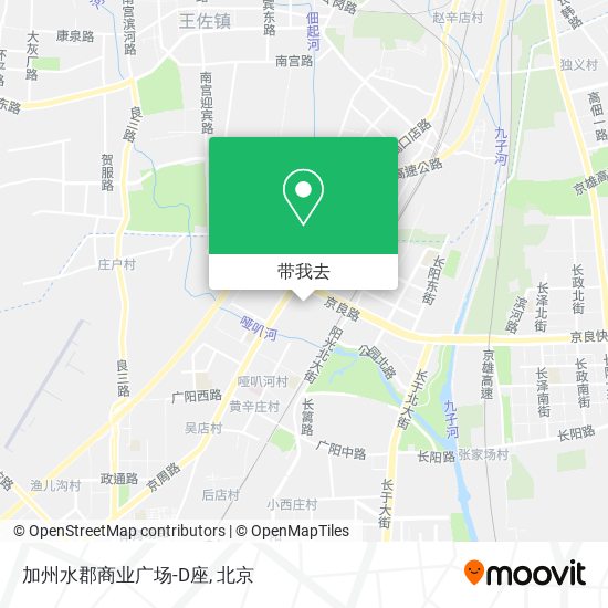 加州水郡商业广场-D座地图