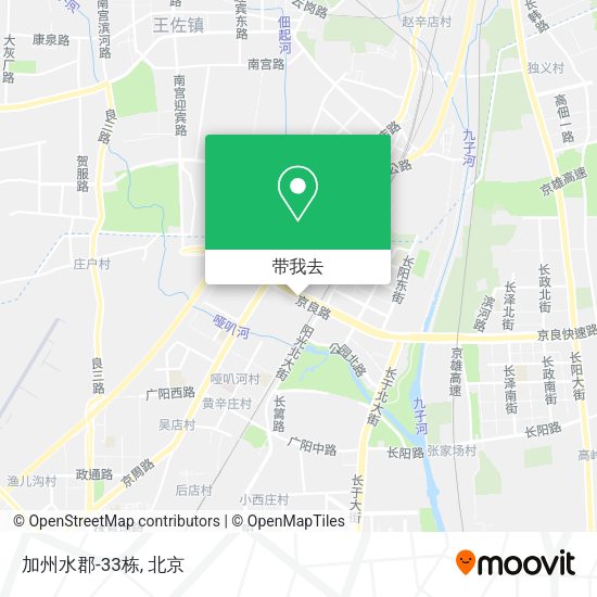 加州水郡-33栋地图