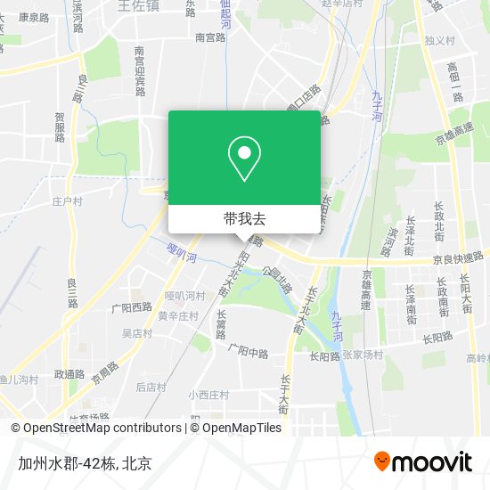 加州水郡-42栋地图