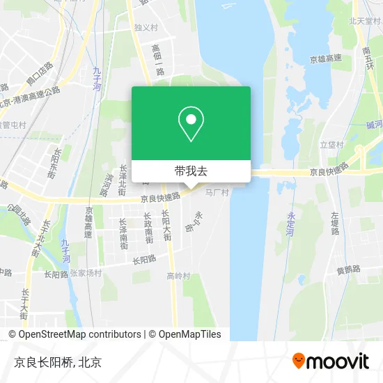 京良长阳桥地图