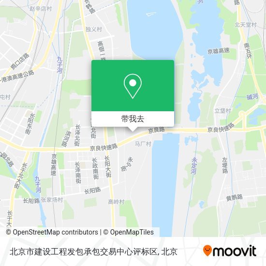 北京市建设工程发包承包交易中心评标区地图