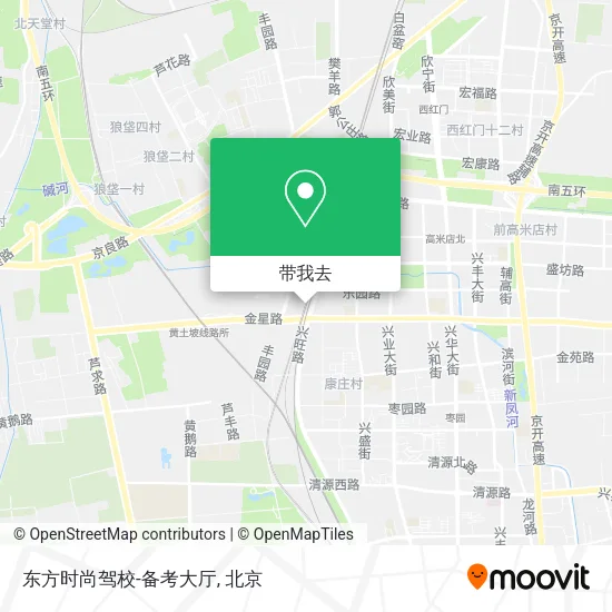 东方时尚驾校-备考大厅地图