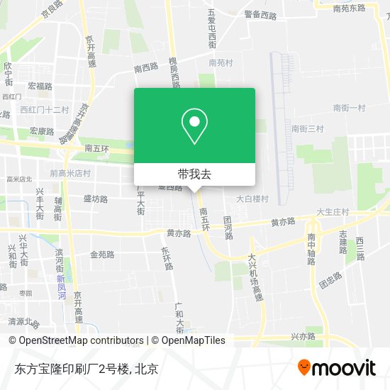 东方宝隆印刷厂2号楼地图