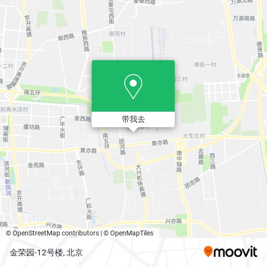 金荣园-12号楼地图