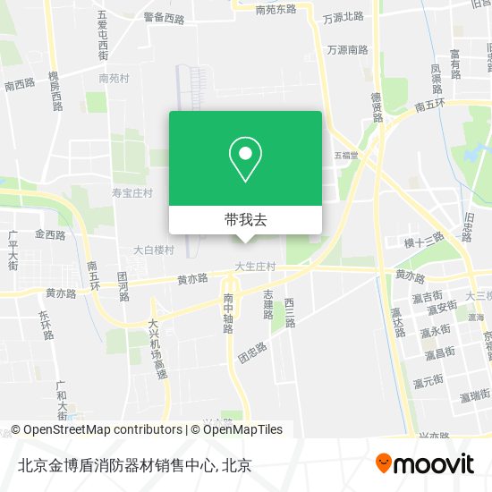 北京金博盾消防器材销售中心地图