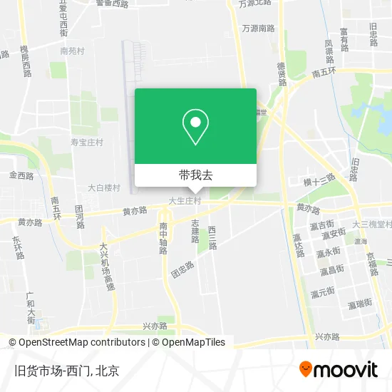 旧货市场-西门地图