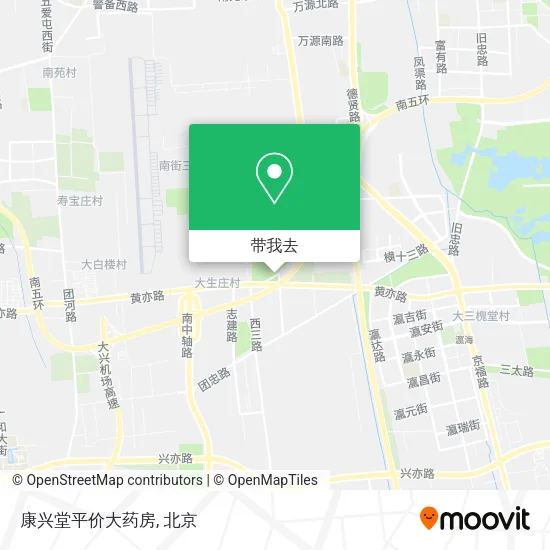 康兴堂平价大药房地图
