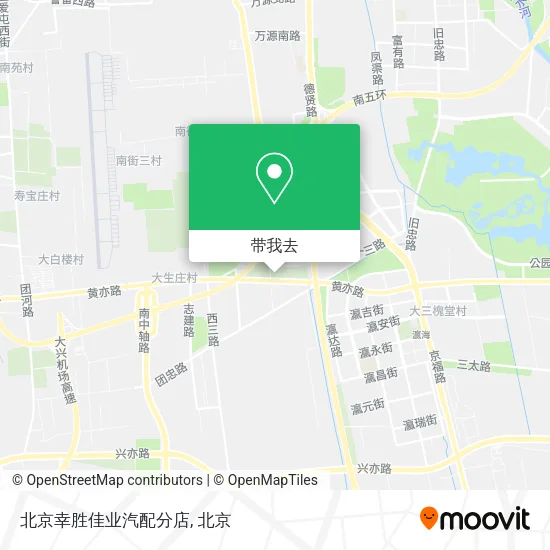 北京幸胜佳业汽配分店地图