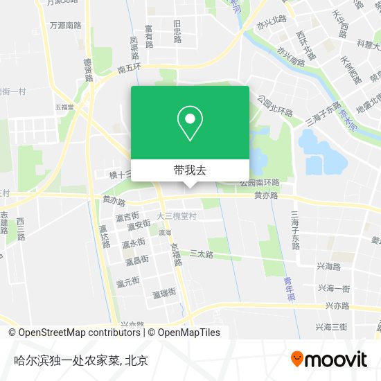 哈尔滨独一处农家菜地图