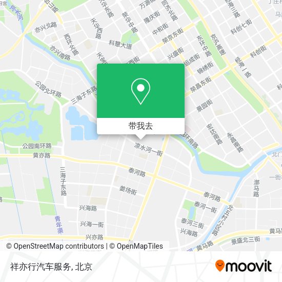 祥亦行汽车服务地图
