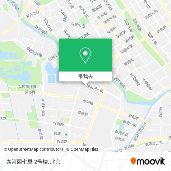 泰河园七里-2号楼地图
