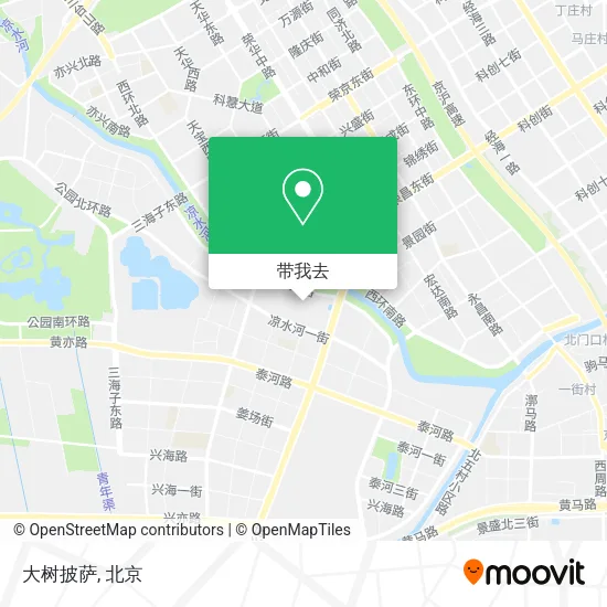 大树披萨地图