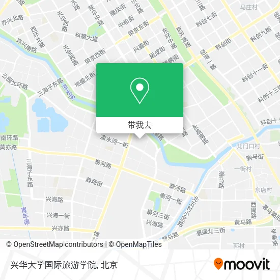 兴华大学国际旅游学院地图