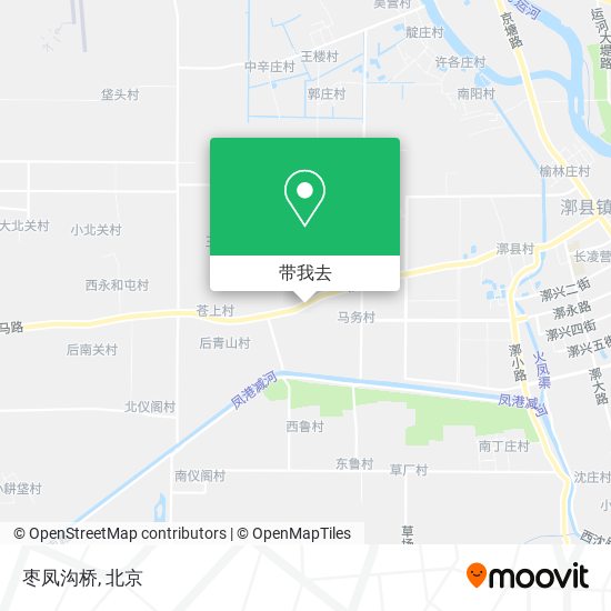 枣凤沟桥地图