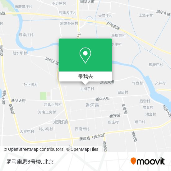 罗马幽思3号楼地图