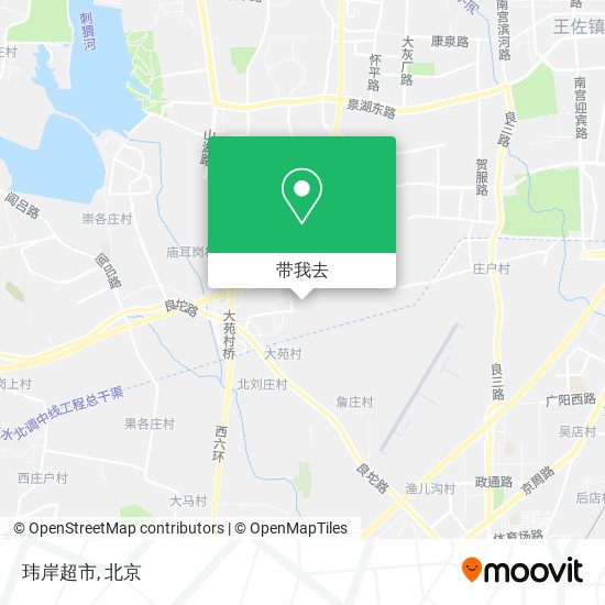 玮岸超市地图