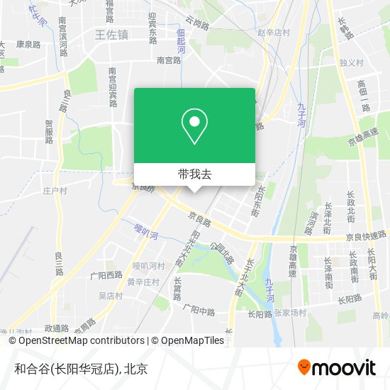 和合谷(长阳华冠店)地图