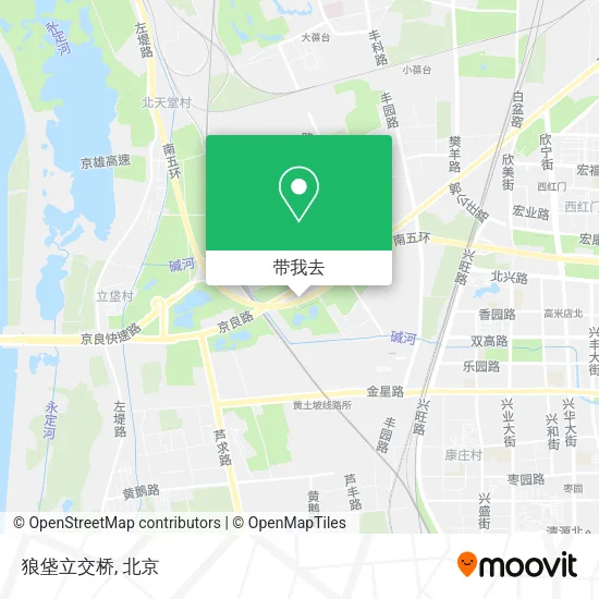 狼垡立交桥地图