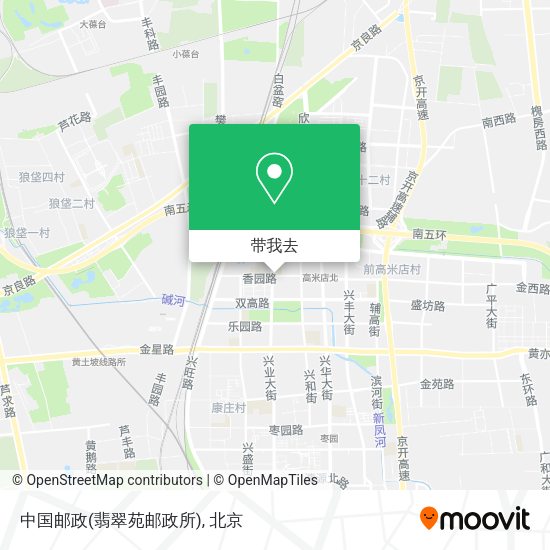 中国邮政(翡翠苑邮政所)地图