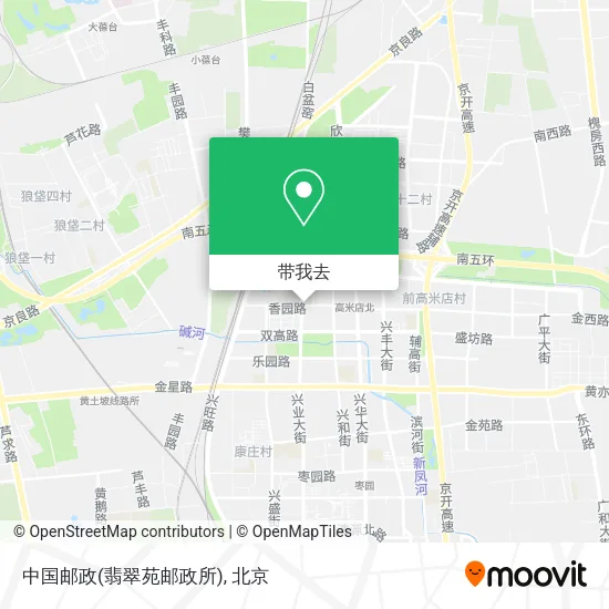 中国邮政(翡翠苑邮政所)地图