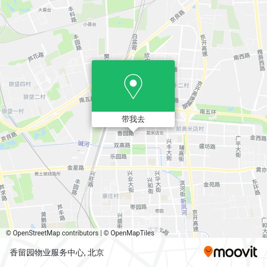 香留园物业服务中心地图