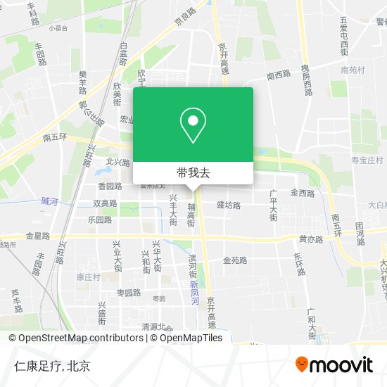 仁康足疗地图