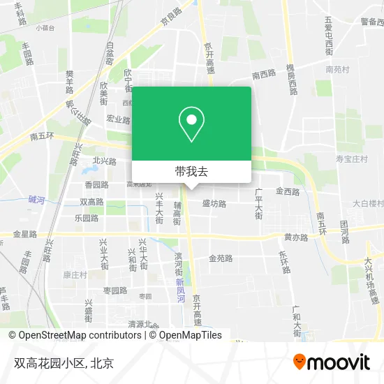 双高花园小区地图