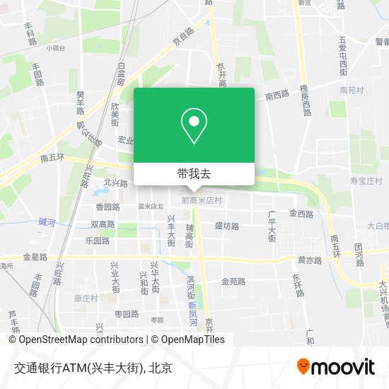 交通银行ATM(兴丰大街)地图