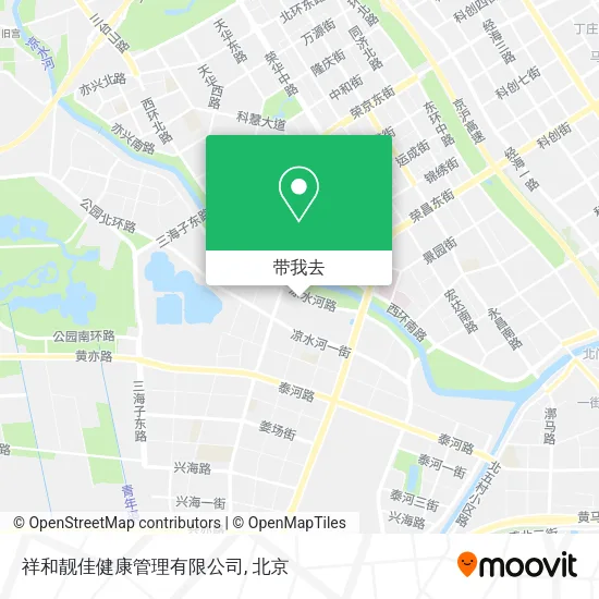 祥和靓佳健康管理有限公司地图