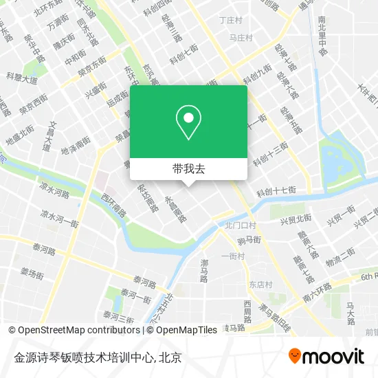 金源诗琴钣喷技术培训中心地图