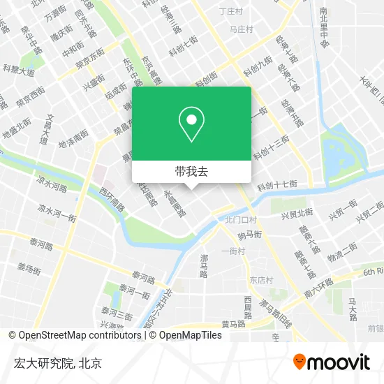宏大研究院地图