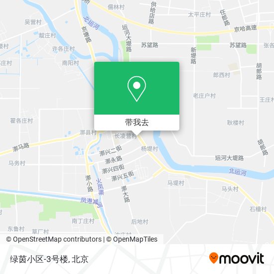 绿茵小区-3号楼地图
