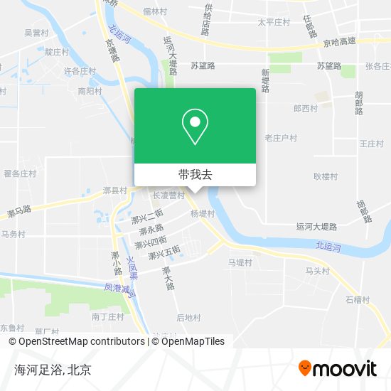 海河足浴地图