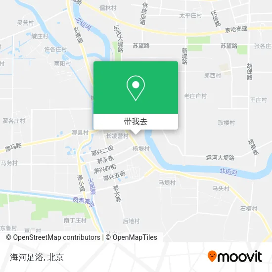 海河足浴地图