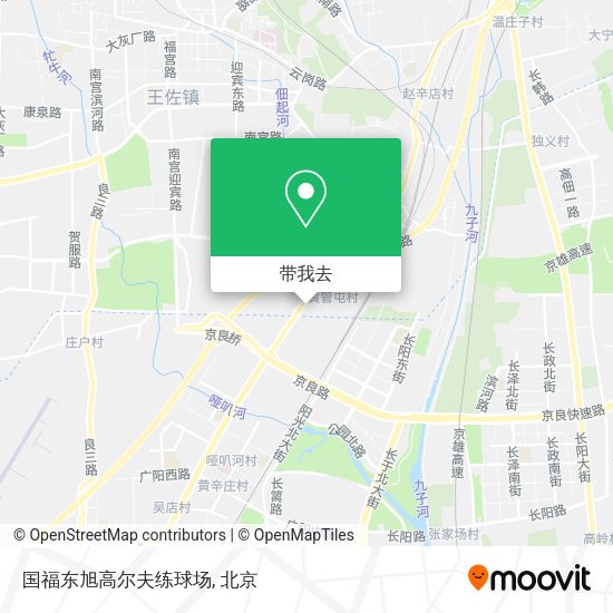 国福东旭高尔夫练球场地图