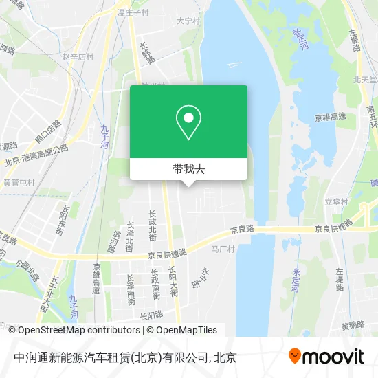 中润通新能源汽车租赁(北京)有限公司地图